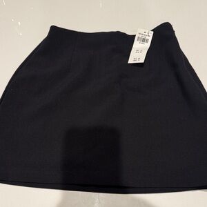 Abercrombie & Fitch Scarlett Black Mini Skort XXS